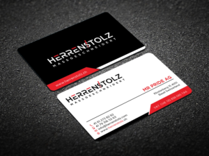 Stationery Design by Verified artistry for HERRENSTOLZ AG | Design: #11970832
