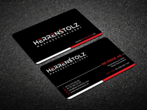 Stationery Design by Verified artistry for HERRENSTOLZ AG | Design: #11970833