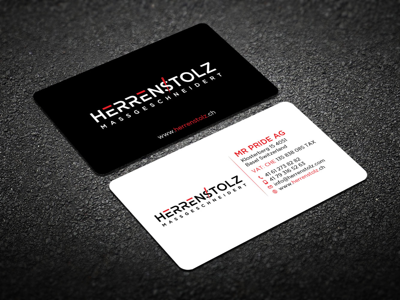 Stationery Design by Verified artistry for HERRENSTOLZ AG | Design #11970835