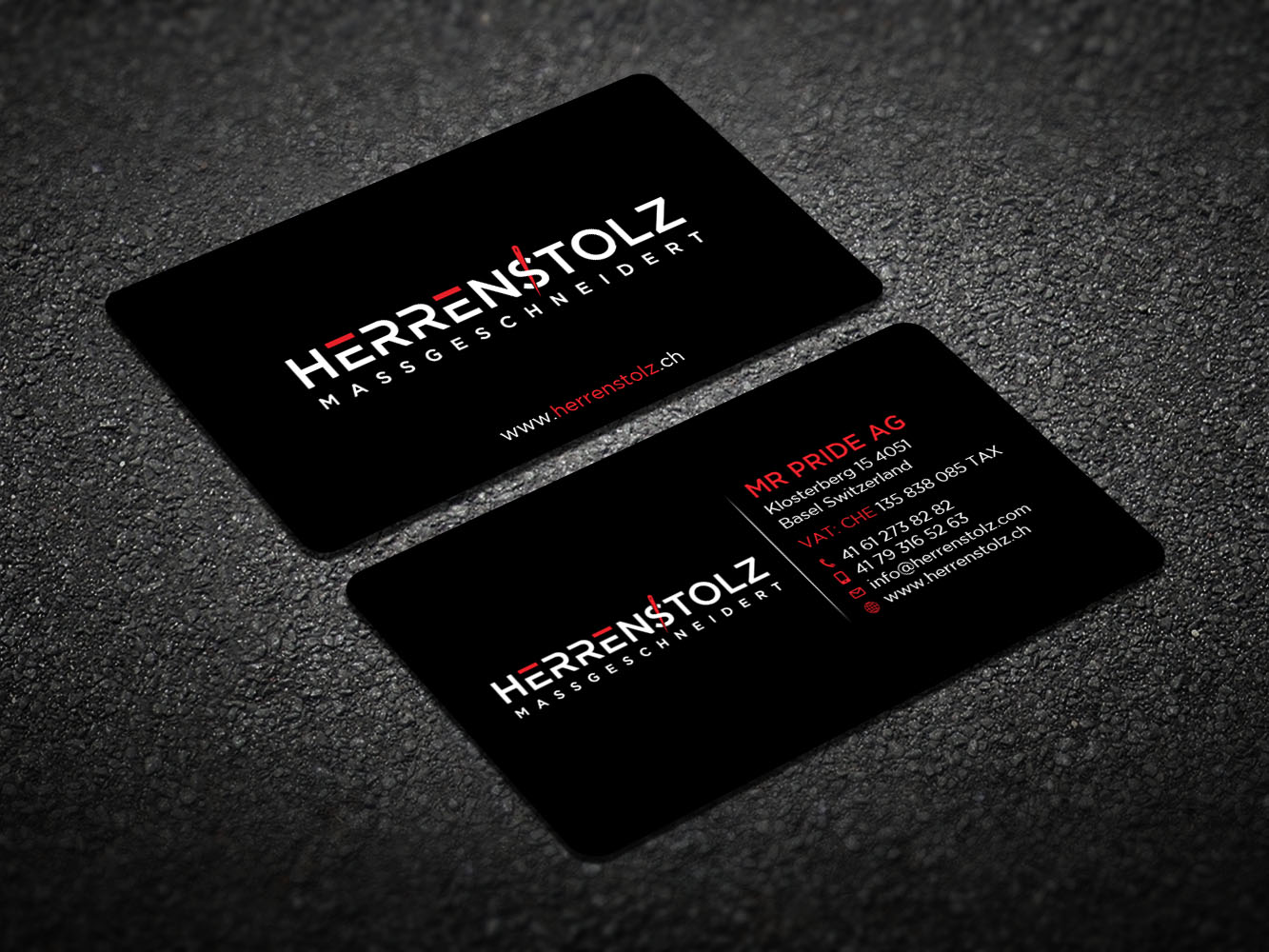Stationery Design by Verified artistry for HERRENSTOLZ AG | Design #11970836
