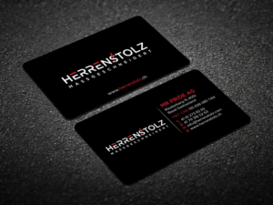 Stationery Design by Verified artistry for HERRENSTOLZ AG | Design: #11970836