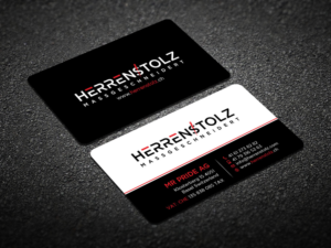 Stationery Design by Verified artistry for HERRENSTOLZ AG | Design: #11970839