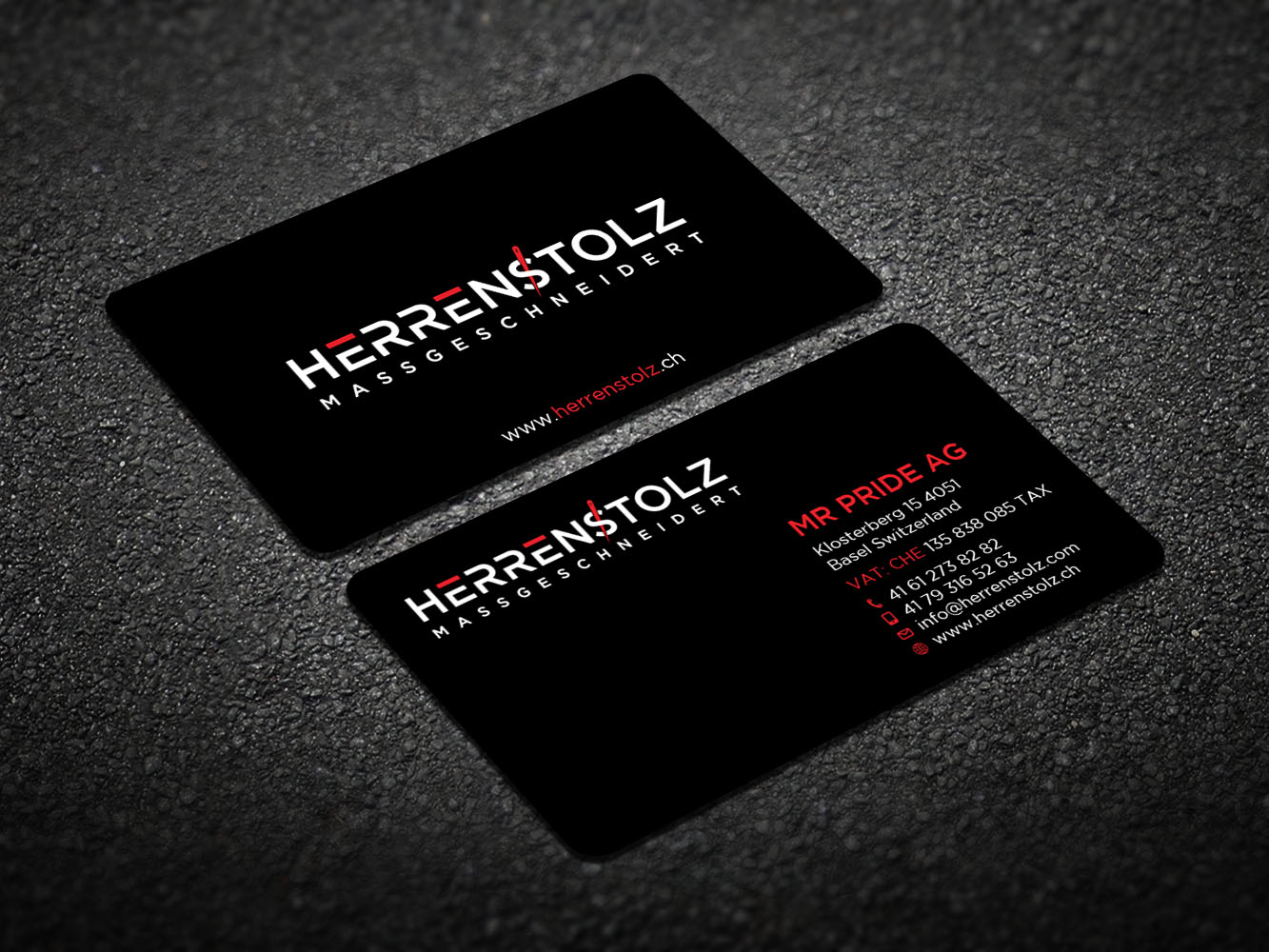 Stationery Design by Verified artistry for HERRENSTOLZ AG | Design #11970844