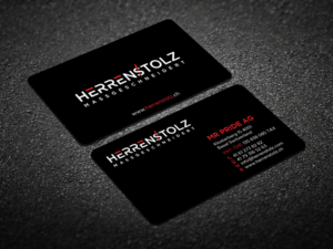 Stationery Design by Verified artistry for HERRENSTOLZ AG | Design: #11970844