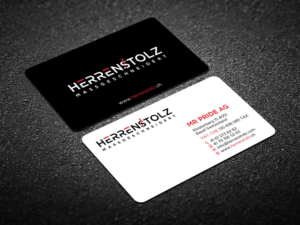 Stationery Design by Verified artistry for HERRENSTOLZ AG | Design: #11970845