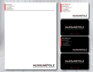 Stationery Design by Verified artistry for HERRENSTOLZ AG | Design: #11970847
