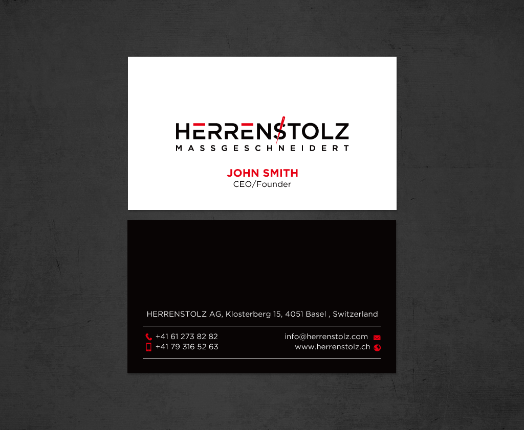 Stationery Design by chandrayaan.creative for HERRENSTOLZ AG | Design #11938803