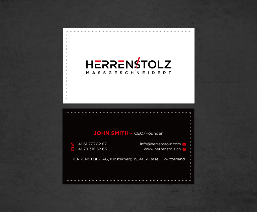 Stationery Design by chandrayaan.creative for HERRENSTOLZ AG | Design #11938808