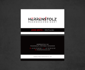 Stationery Design by chandrayaan.creative for HERRENSTOLZ AG | Design: #11938810