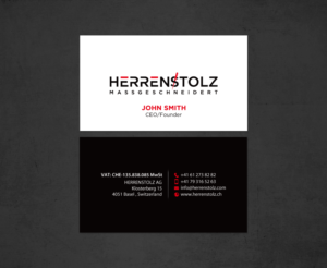 Stationery Design by chandrayaan.creative for HERRENSTOLZ AG | Design: #11938812