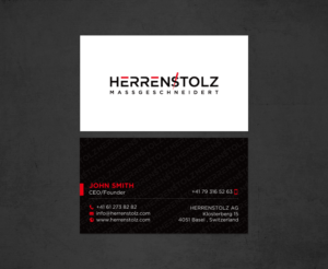 Stationery Design by chandrayaan.creative for HERRENSTOLZ AG | Design: #11938850