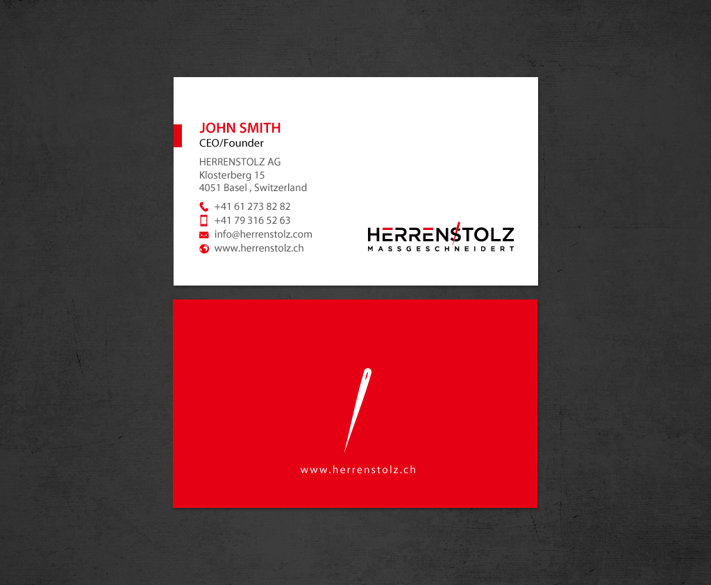 Stationery Design by chandrayaan.creative for HERRENSTOLZ AG | Design #11938851