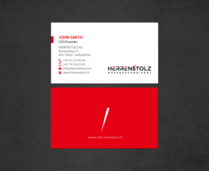 Stationery Design by chandrayaan.creative for HERRENSTOLZ AG | Design: #11938851