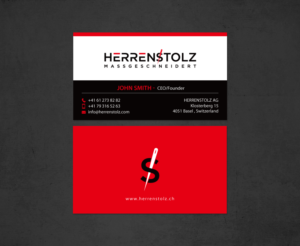 Stationery Design by chandrayaan.creative for HERRENSTOLZ AG | Design: #11942495