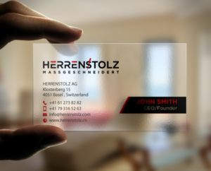 Stationery Design by chandrayaan.creative for HERRENSTOLZ AG | Design: #11942498