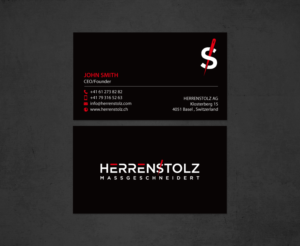 Stationery Design by chandrayaan.creative for HERRENSTOLZ AG | Design: #11942499