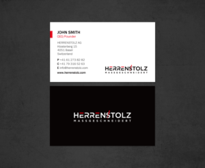 Stationery Design by chandrayaan.creative for HERRENSTOLZ AG | Design: #11953926
