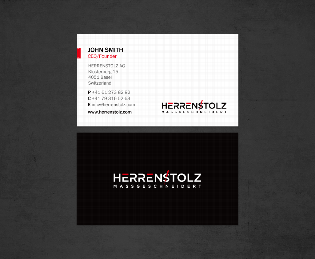 Stationery Design by chandrayaan.creative for HERRENSTOLZ AG | Design #11953927