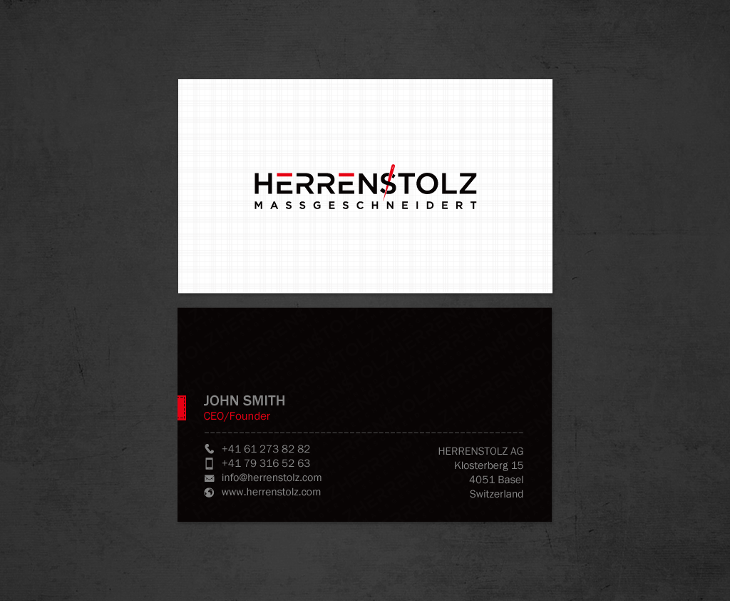 Stationery Design by chandrayaan.creative for HERRENSTOLZ AG | Design #11953928