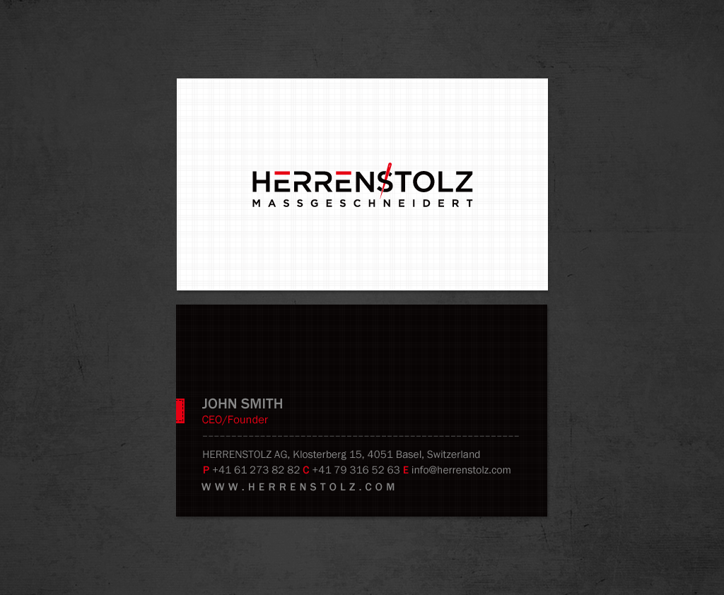 Stationery Design by chandrayaan.creative for HERRENSTOLZ AG | Design #11953930