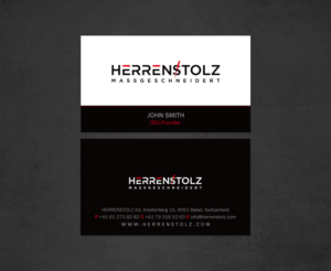 Stationery Design by chandrayaan.creative for HERRENSTOLZ AG | Design: #11953931