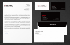 Stationery Design by chandrayaan.creative for HERRENSTOLZ AG | Design: #11954185