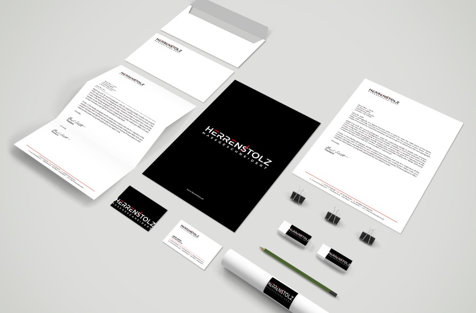 Stationery Design by Sarah Mathews for HERRENSTOLZ AG | Design #11938881