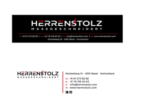 Stationery Design by Sarah Mathews for HERRENSTOLZ AG | Design: #11949911