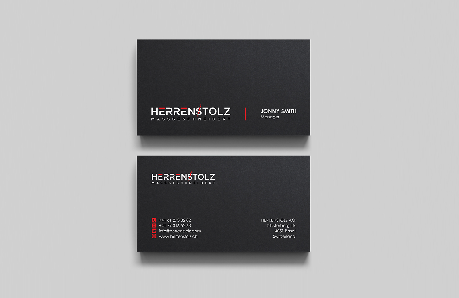 Stationery Design by logodentity for HERRENSTOLZ AG | Design #11935101