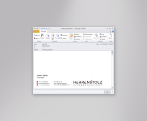Stationery Design by logodentity for HERRENSTOLZ AG | Design: #11935102