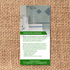 Brochure Design by barinix for ALL GLASS CO. INC. | Design: #17685920