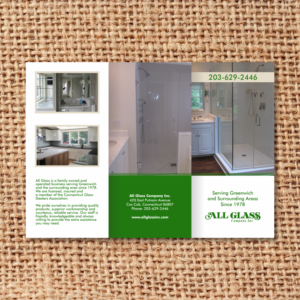 Brochure Design by barinix for ALL GLASS CO. INC. | Design: #17719575