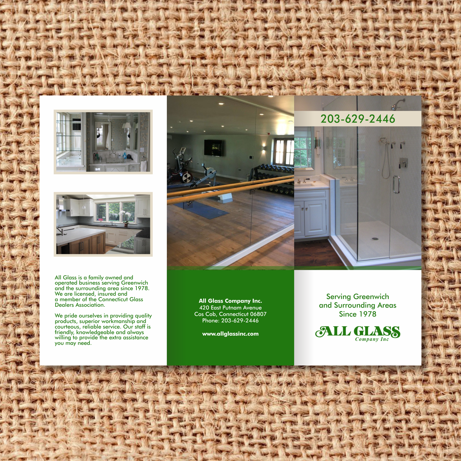 Brochure Design by barinix for ALL GLASS CO. INC. | Design: #17765131