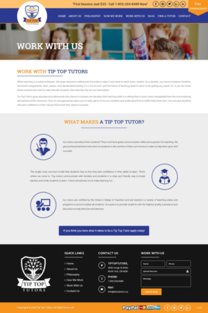 Web Design by pb for this project | Design: #12310670