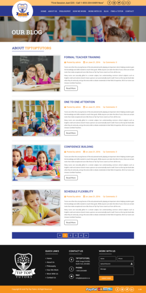 Web Design by pb for this project | Design: #12316753
