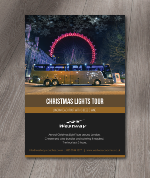 Flyer-Design von alex989 für Westway Coach Services | Design: #11949101