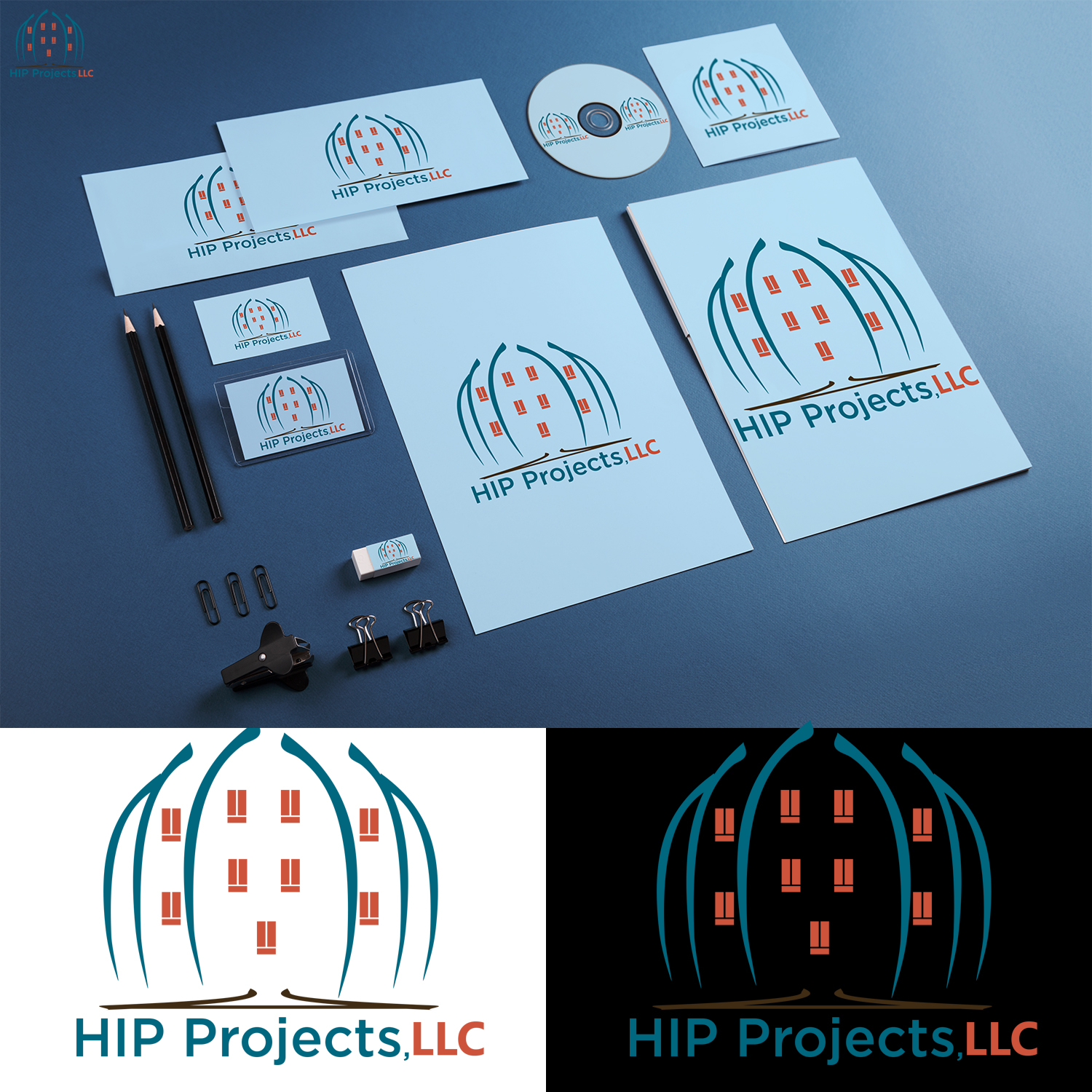 Logo Design by Drexen for HIP Projects | Design #11973503