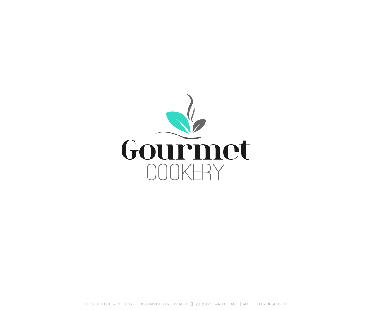 Logo Design by Daniel Caso Design for Gourmet Cookery | Design #11984915