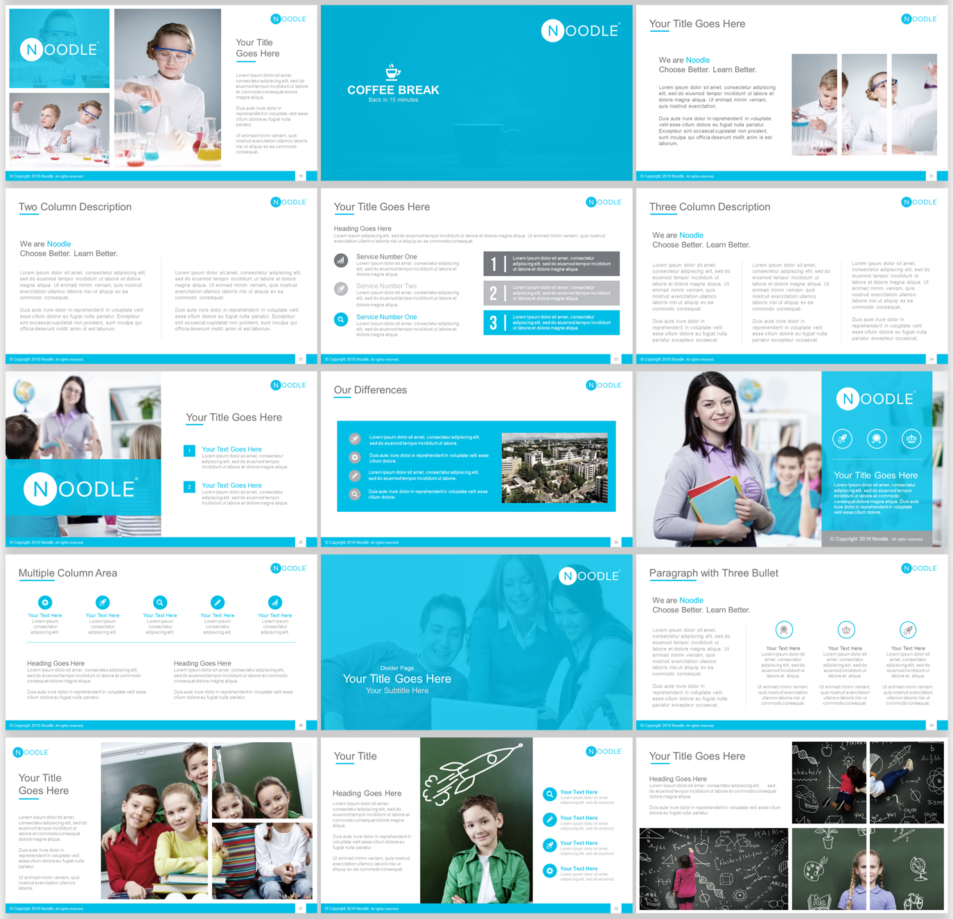 PowerPoint Design by Imazing for The Noodle Companies, LLC | Design #11982451