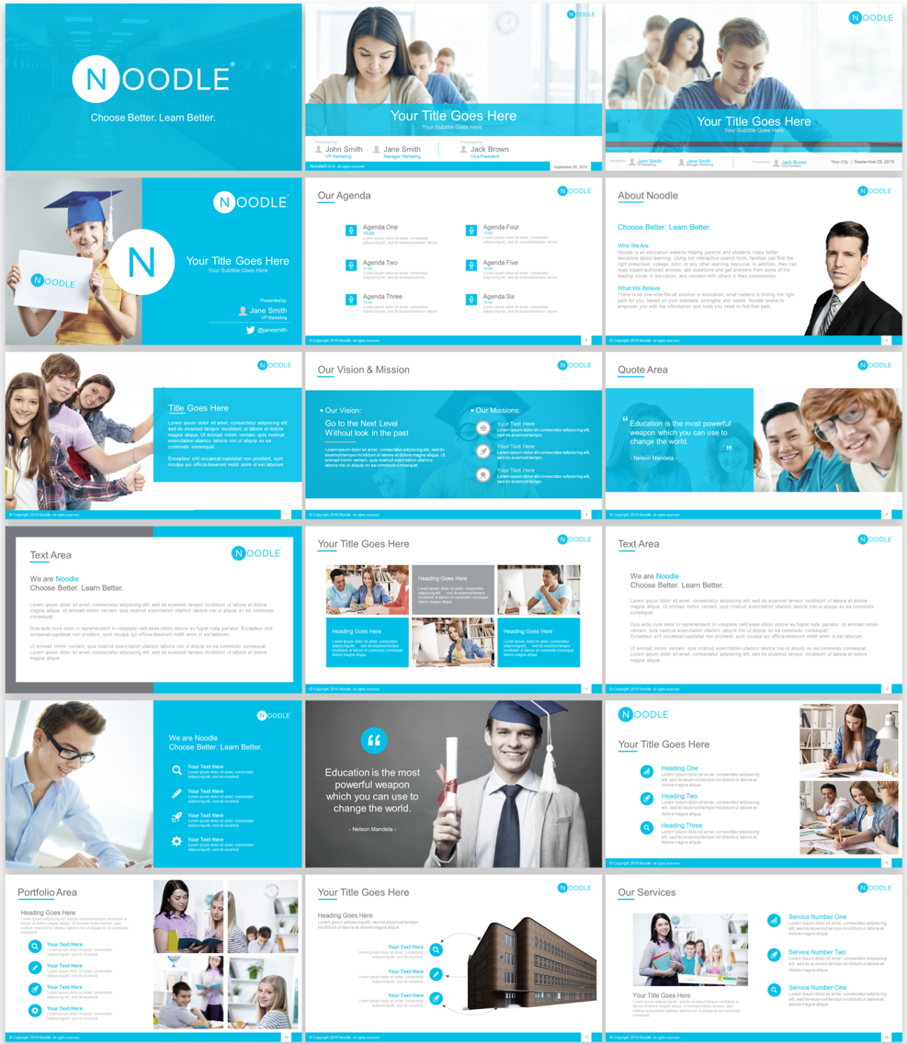PowerPoint Design by Imazing for The Noodle Companies, LLC | Design #11982453