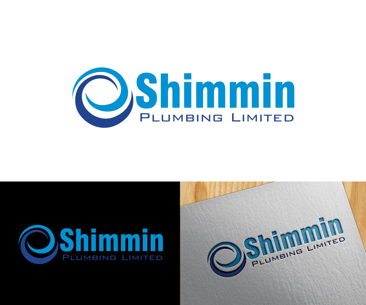 Logo Design by HeroG®APHIX for Shimmin Plumbing Ltd | Design #11950395