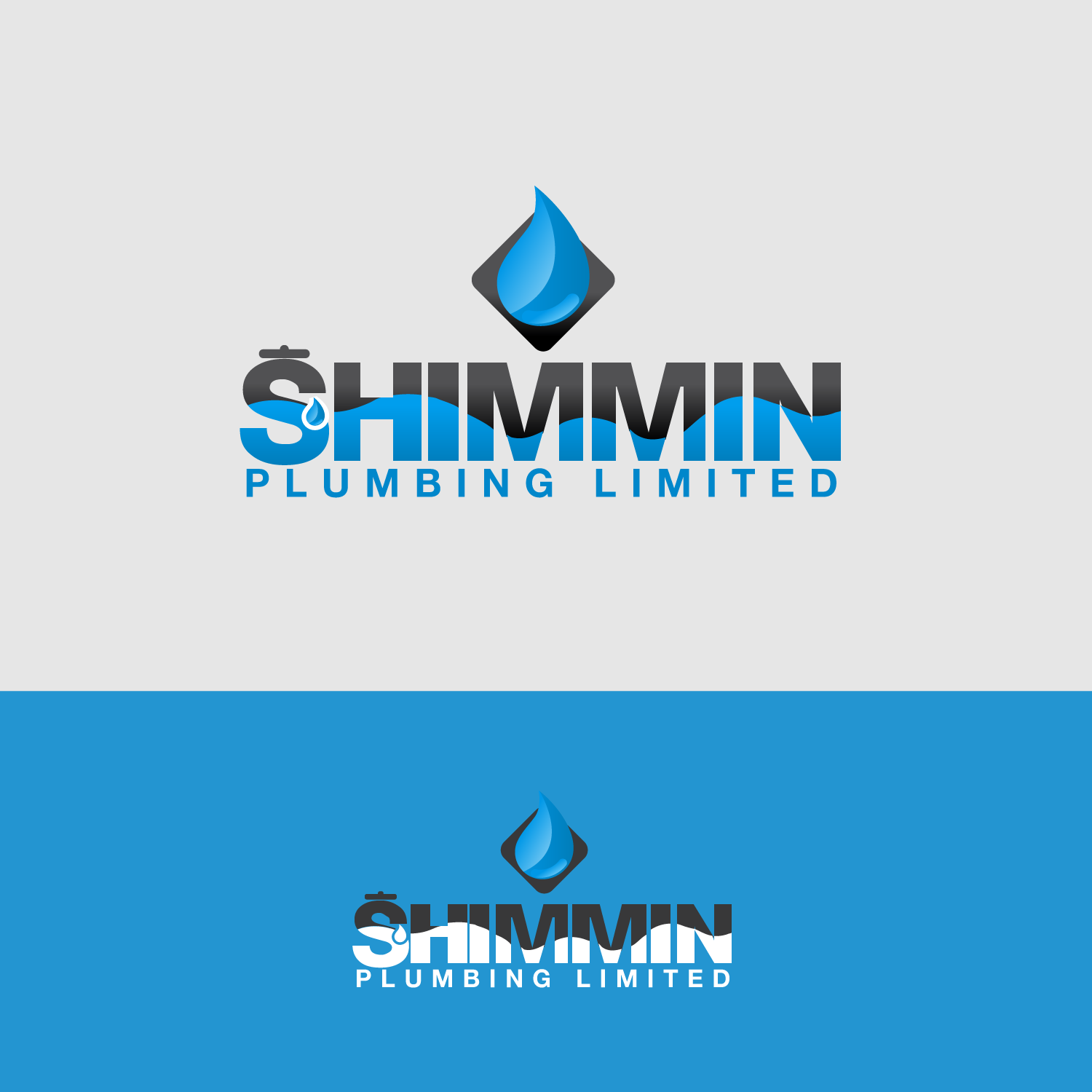 Logo Design by Jobz for Shimmin Plumbing Ltd | Design #11965440