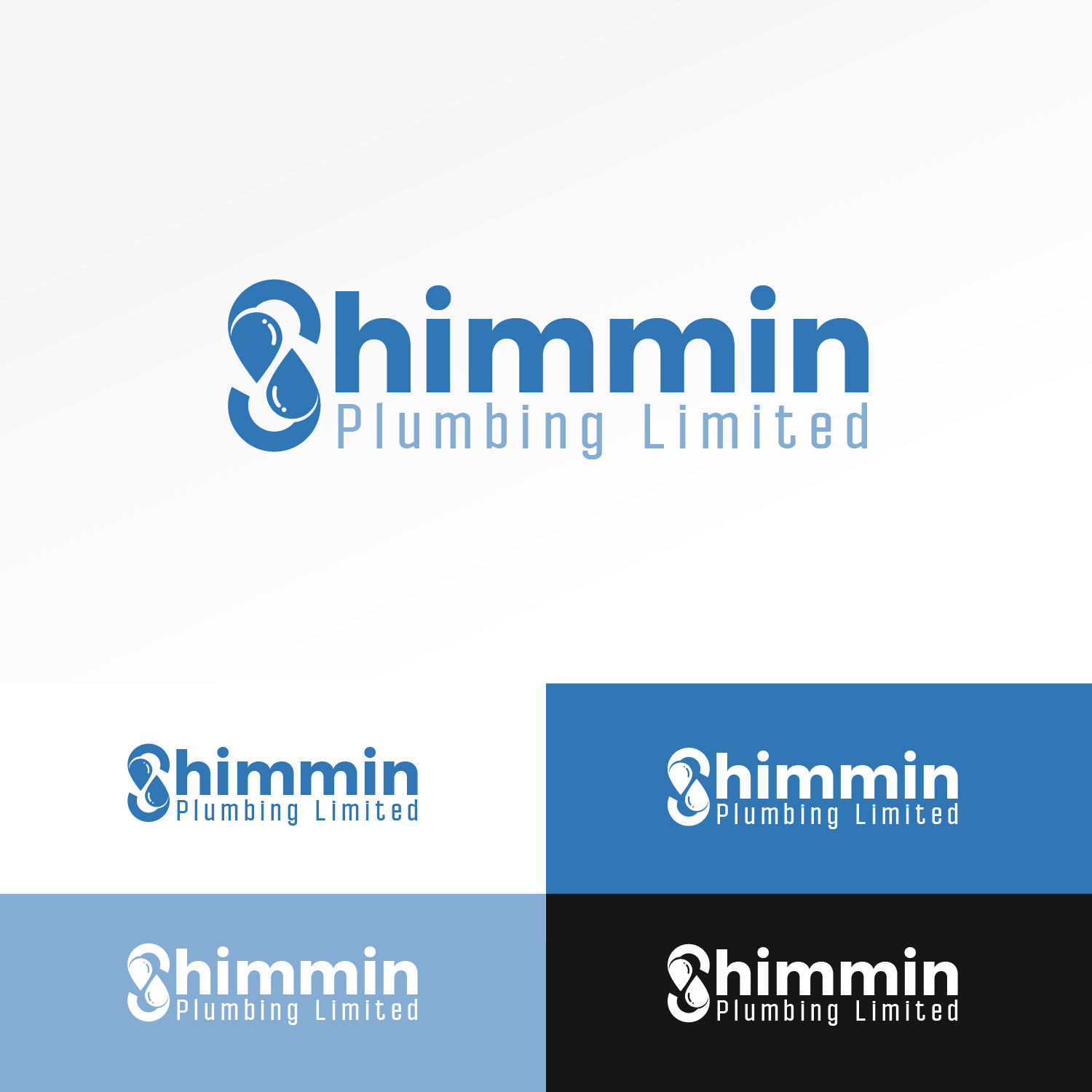 Logo Design by Dom-dom for Shimmin Plumbing Ltd | Design #11936544