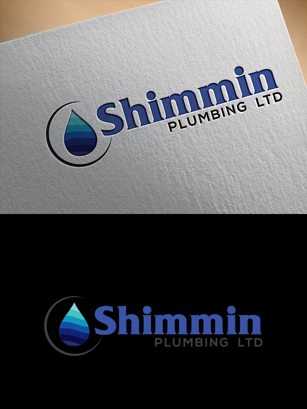 Logo Design by pixxel.house2004 for Shimmin Plumbing Ltd | Design: #11962158