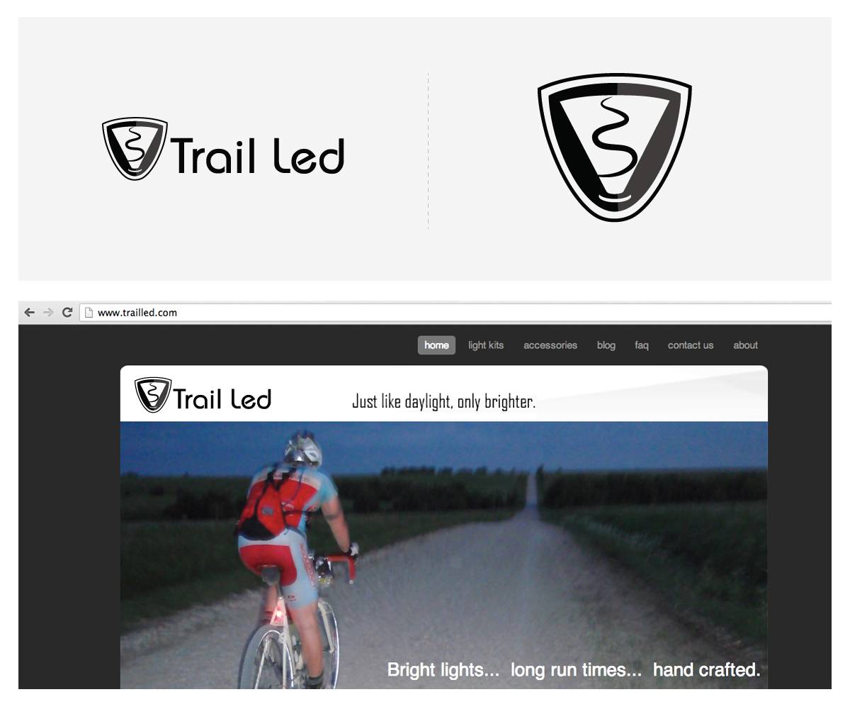 Logo Design by Frontino graphic studio for Trail Led | Design #2386482