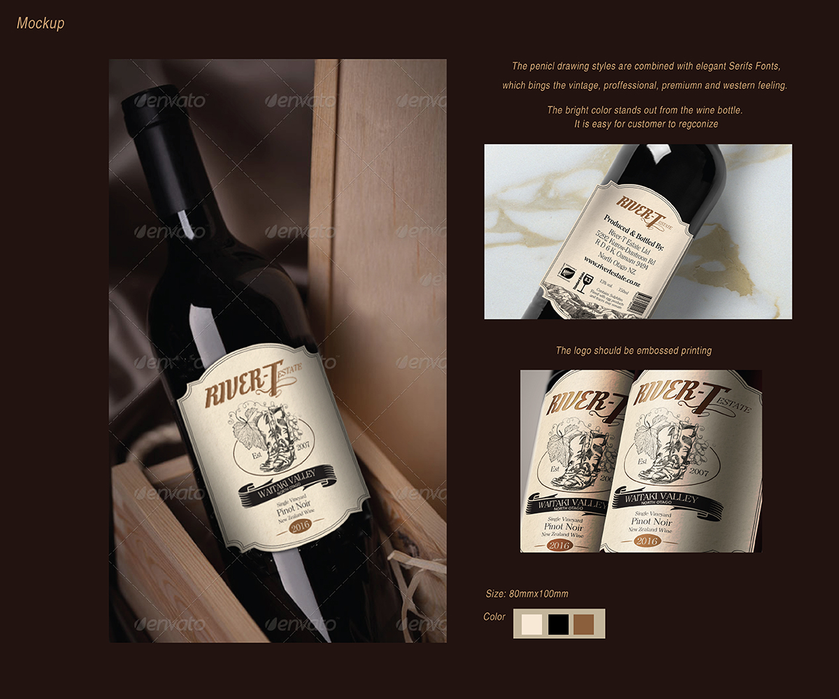 Sticker Design by Trinh  for River-T Estate | Design #12030514