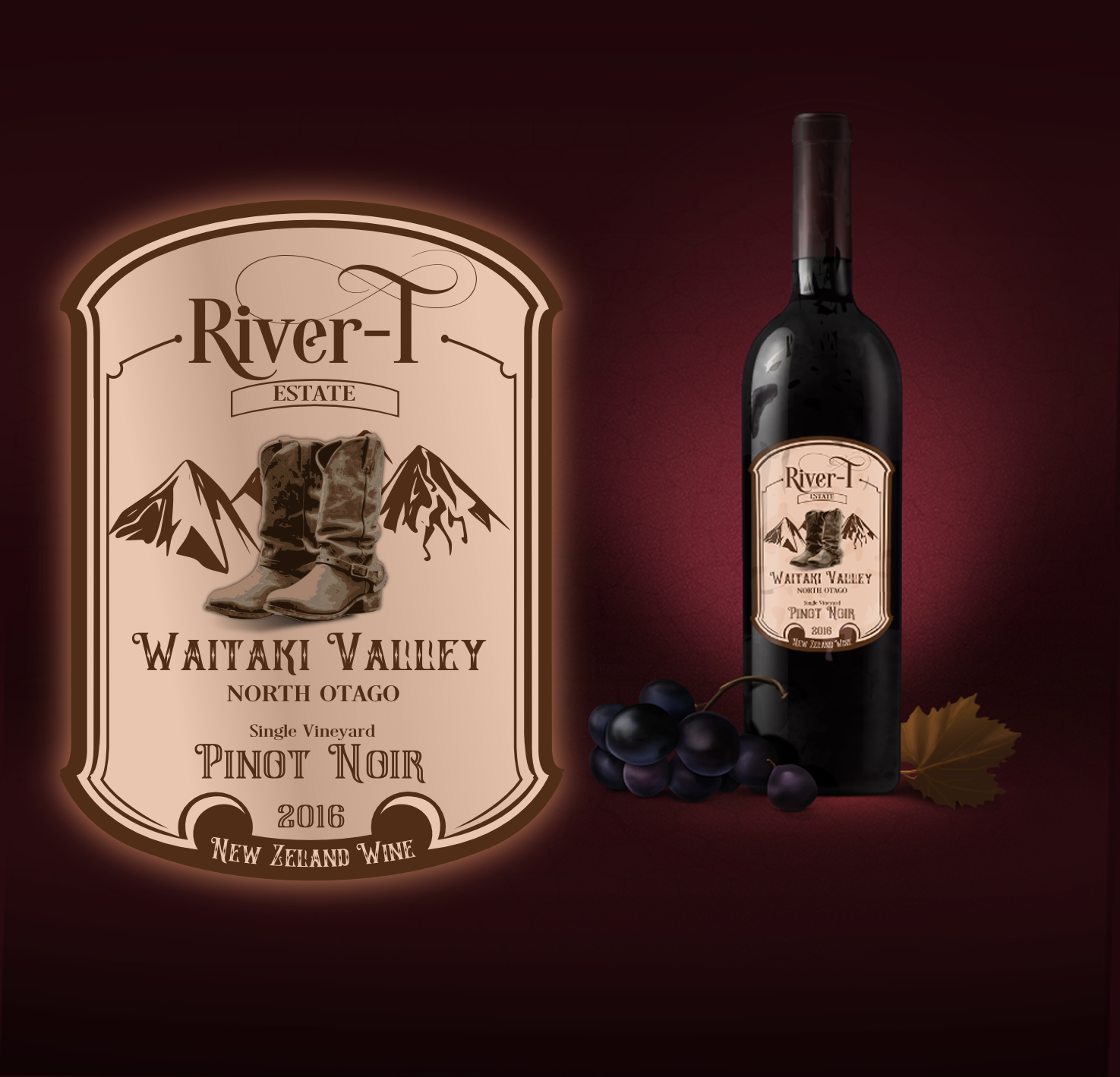 Sticker Design by Giovanni for River-T Estate | Design #11990869