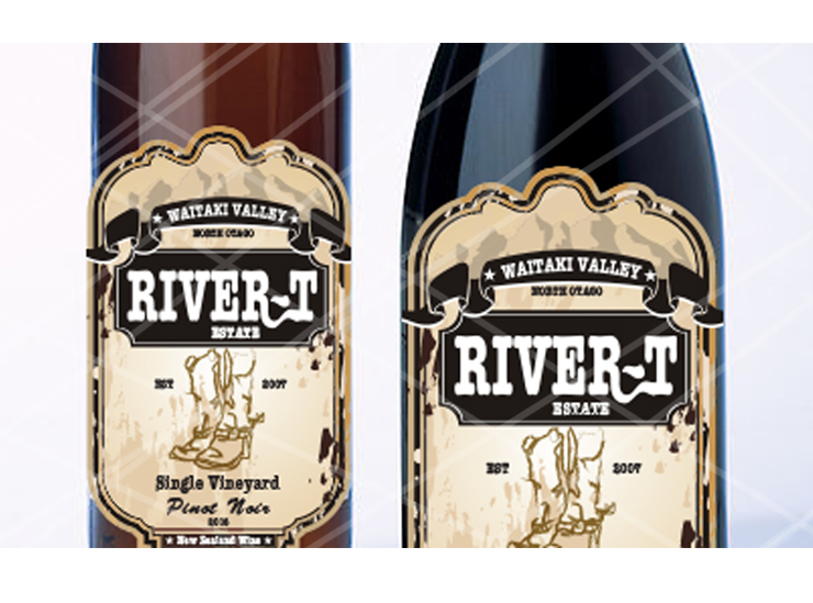 Sticker Design by Vicez for River-T Estate | Design #11972489