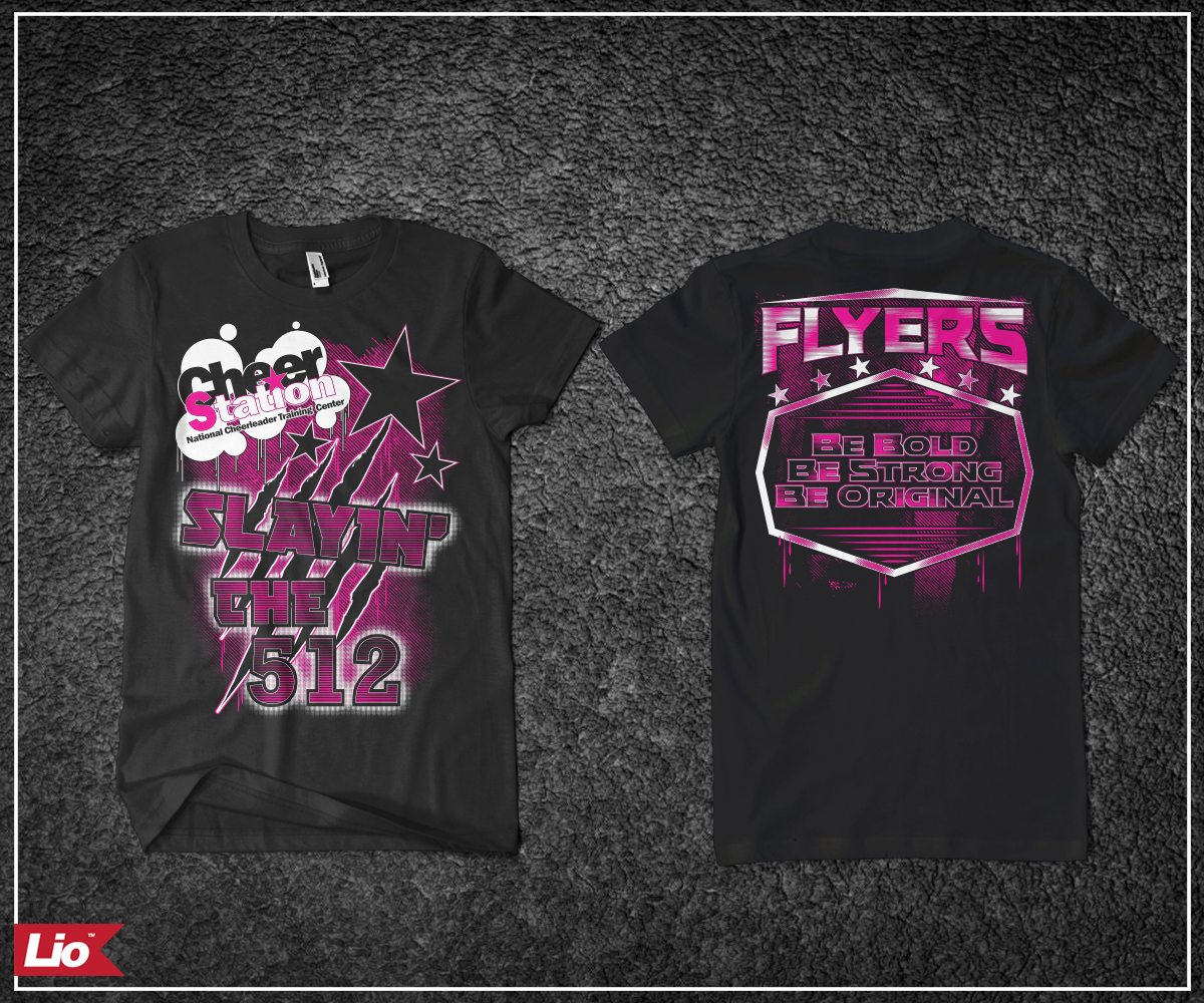 T-shirt Design by Aurelio III for Cheer America | Design #12032528