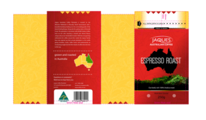 Packaging Design by Synthesis for Jaques Australian Coffee | Design: #12009190